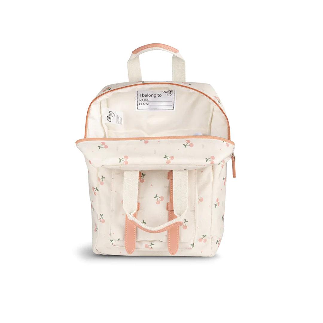 Citron Kids Backpack - Cherry-Children's Backpacks-Cherry- | Natural Baby Shower