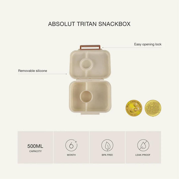 Citron Snack Box Tritan - Dino-Snack Boxes-Dino- | Natural Baby Shower