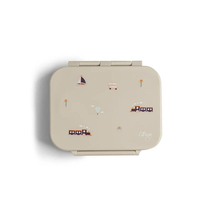 Citron Tritan Snackbox - Vehicles-Food Storage-Vehicles- | Natural Baby Shower