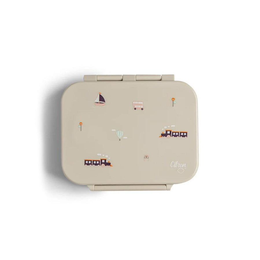 Citron Tritan Snackbox - Vehicles-Food Storage-Vehicles- | Natural Baby Shower