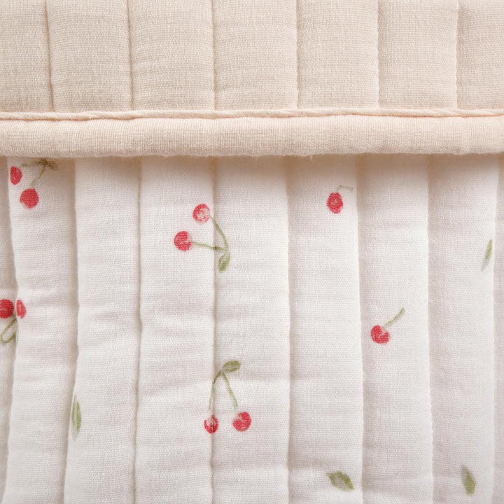 CuddleCo 3pk Storage Baskets - Ditsy Cherry-Storage Baskets-Ditsy Cherry- | Natural Baby Shower