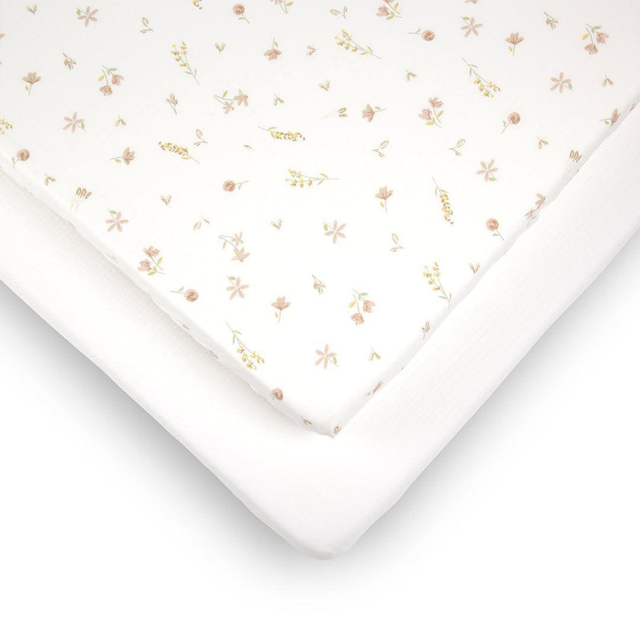CuddleCo 4pc Cot Bed Bedding Set - Cashmere Meadow-Bedding Sets-Cashmere Meadow-Cot Bed | Natural Baby Shower