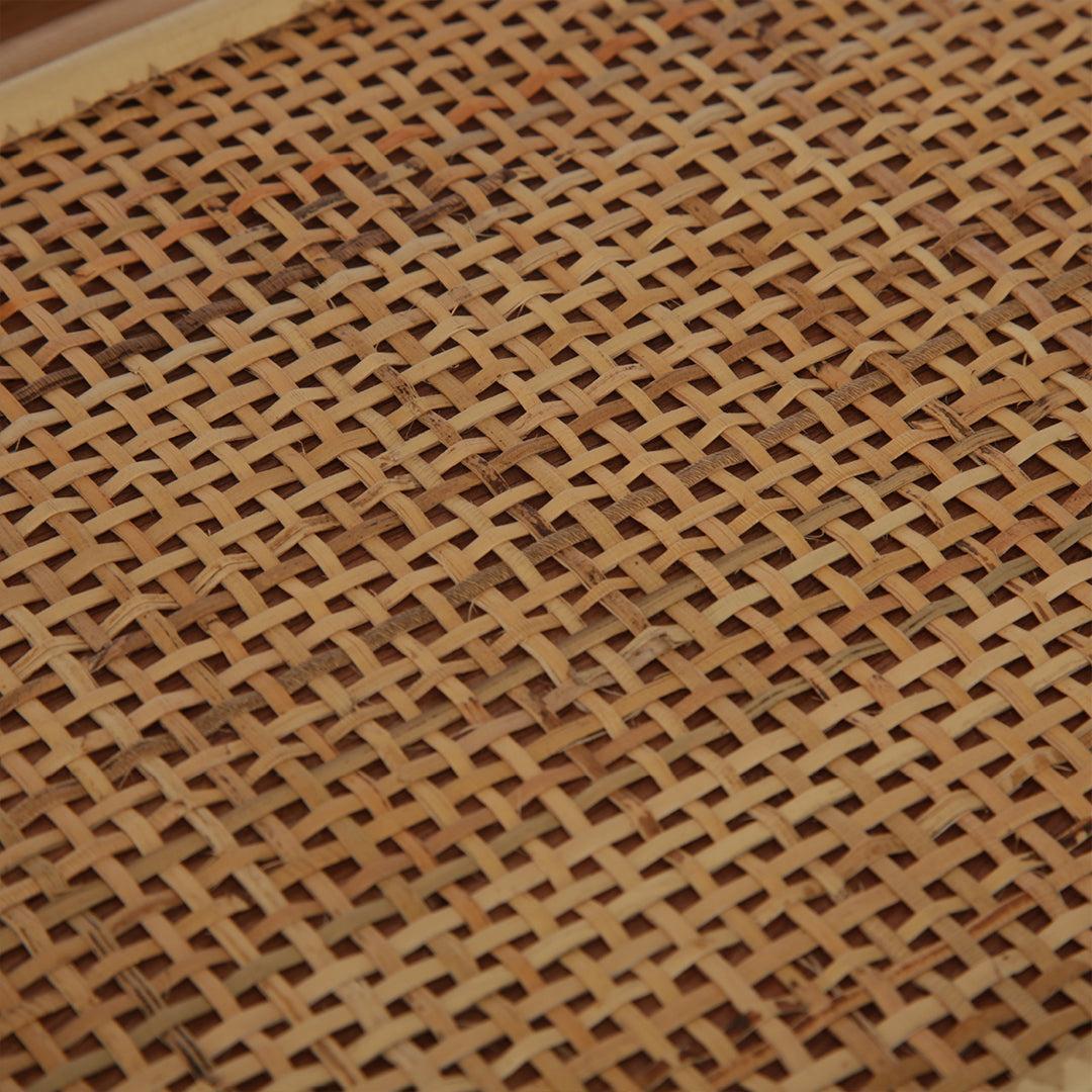 CuddleCo Aria 5 Tier Rattan Shelving Unit - Natural-Bookcases-Natural-One Size | Natural Baby Shower