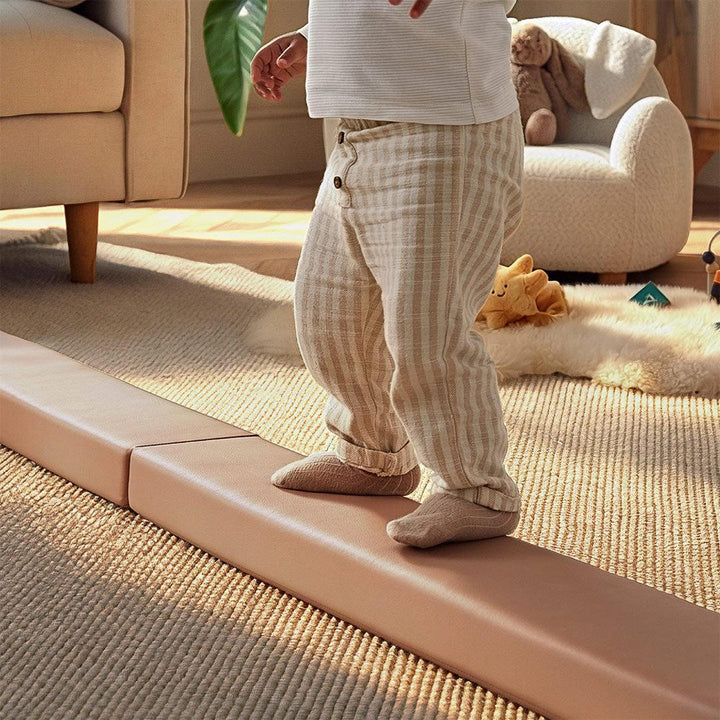 CuddleCo Balance Beam - Sea Salt-Climbing Frames-Sea Salt- | Natural Baby Shower