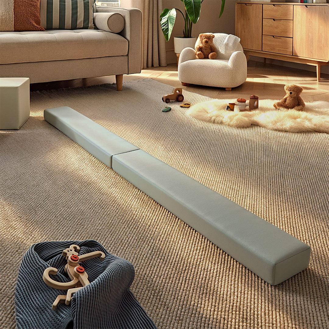 CuddleCo Balance Beam - Sea Salt-Climbing Frames-Sea Salt- | Natural Baby Shower