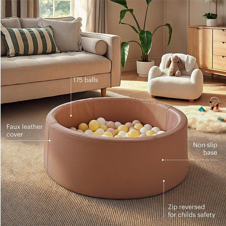 CuddleCo Ball Pit with Balls - Tuscany-Ball Pits-Tuscany- | Natural Baby Shower