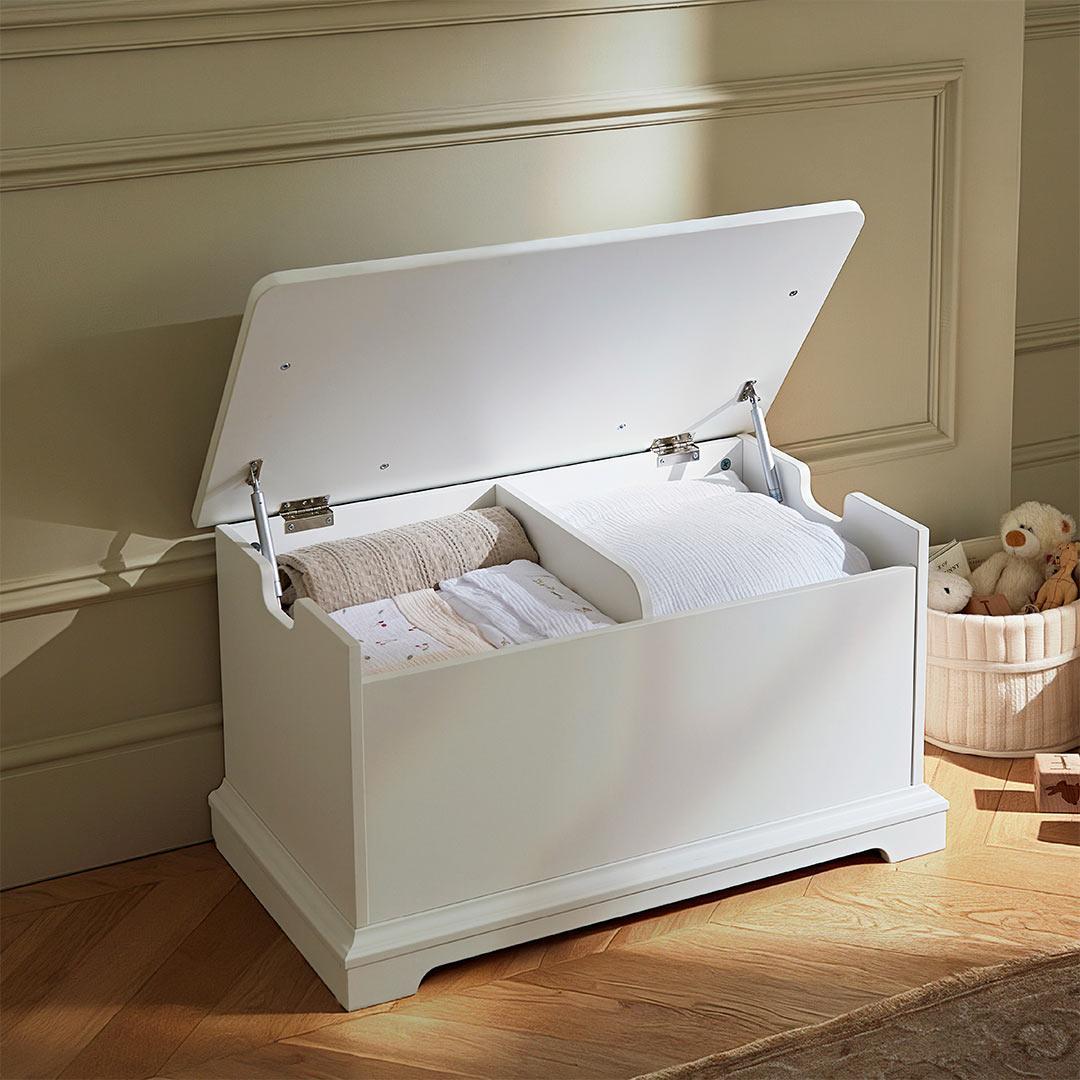 CuddleCo Storage Box - White-Storage-White- | Natural Baby Shower