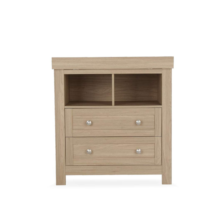 CuddleCo Burford Dresser Changer - Oak-Changing Units-Oak- | Natural Baby Shower