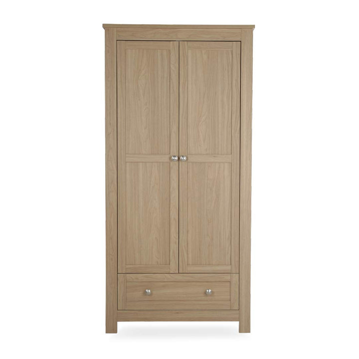 CuddleCo Burford Wardrobe - Oak-Wardrobes-Oak- | Natural Baby Shower
