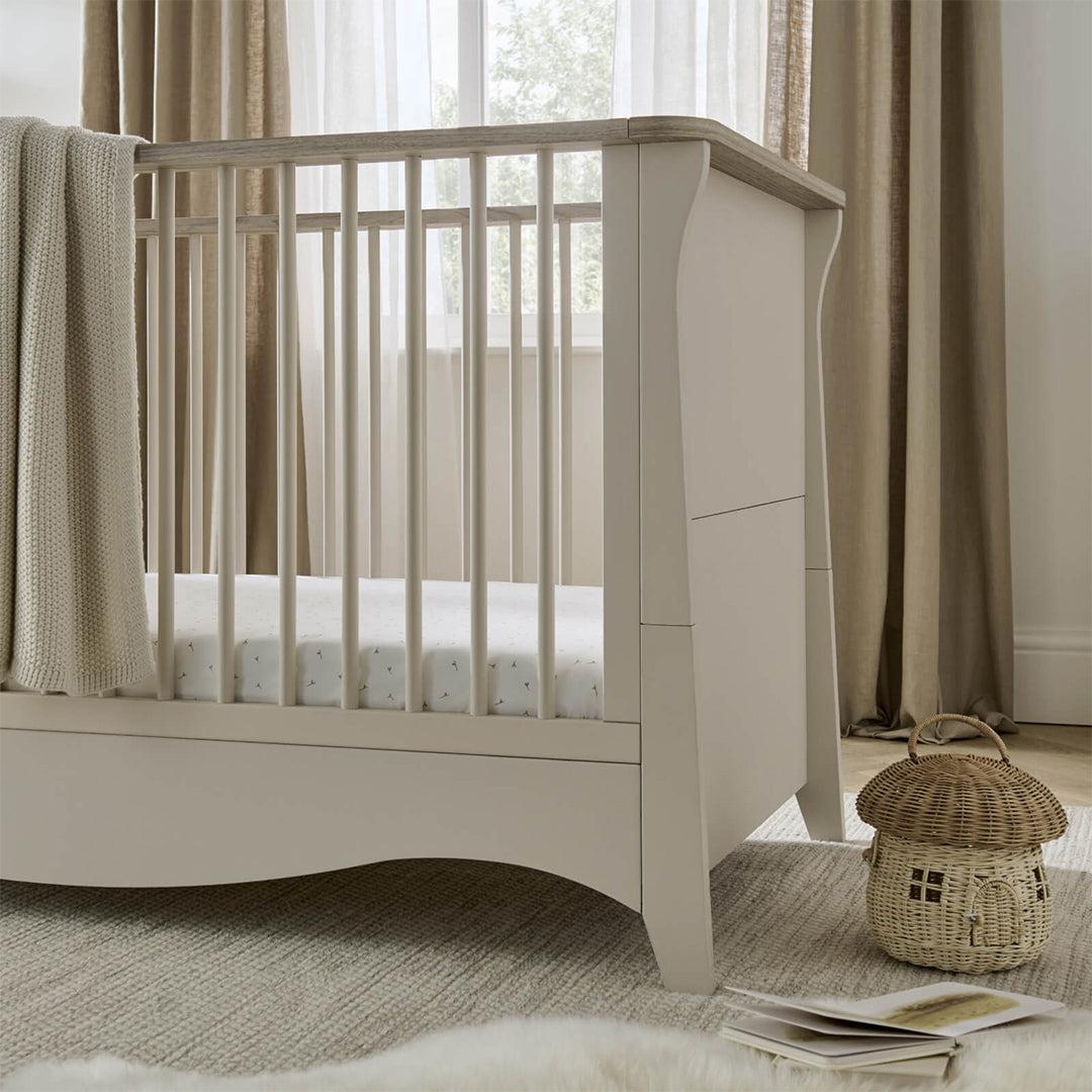 CuddleCo Clara Cot Bed - Cashmere-Cot Beds- | Natural Baby Shower