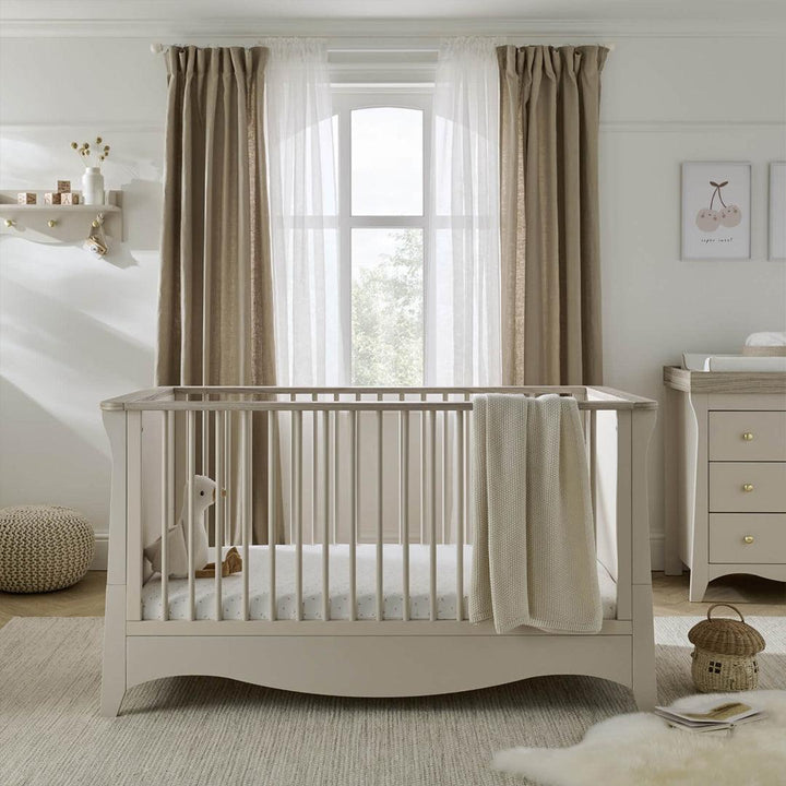 CuddleCo Clara Cot Bed - Cashmere-Cot Beds- | Natural Baby Shower