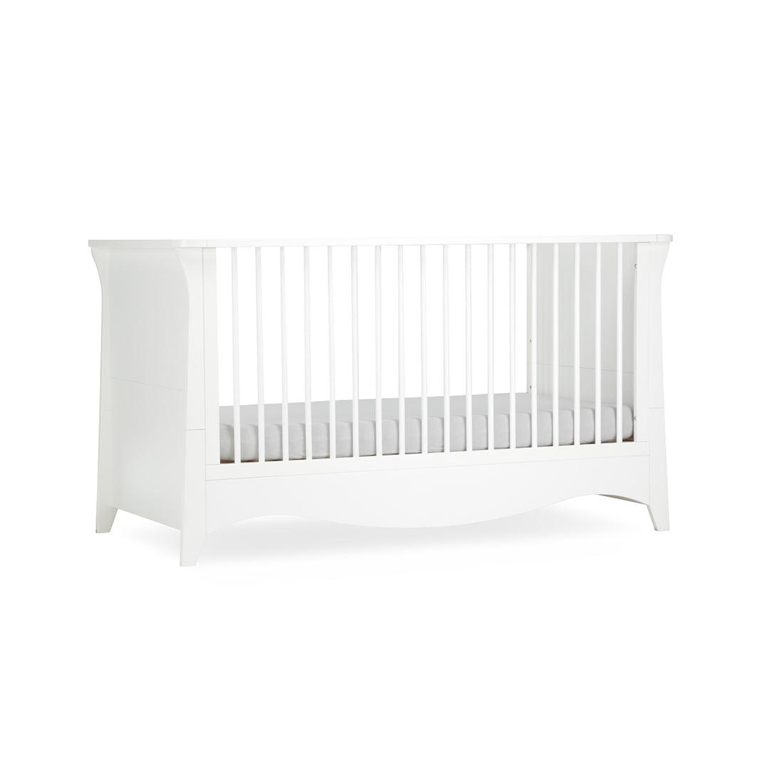 CuddleCo Clara Cot Bed - White-Cot Beds- | Natural Baby Shower