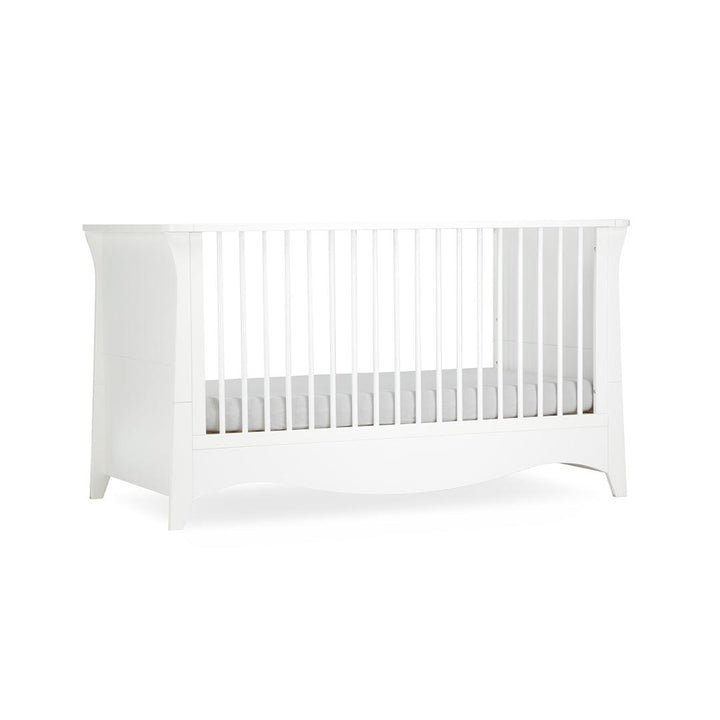 CuddleCo Clara Cot Bed - White-Cot Beds- | Natural Baby Shower