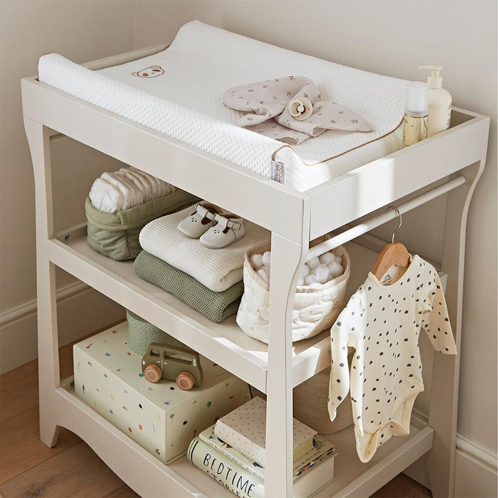 CuddleCo Clara Mini 2 Piece Nursery Furniture Set - Cashmere-Nursery Sets-Cashmere-One Size | Natural Baby Shower