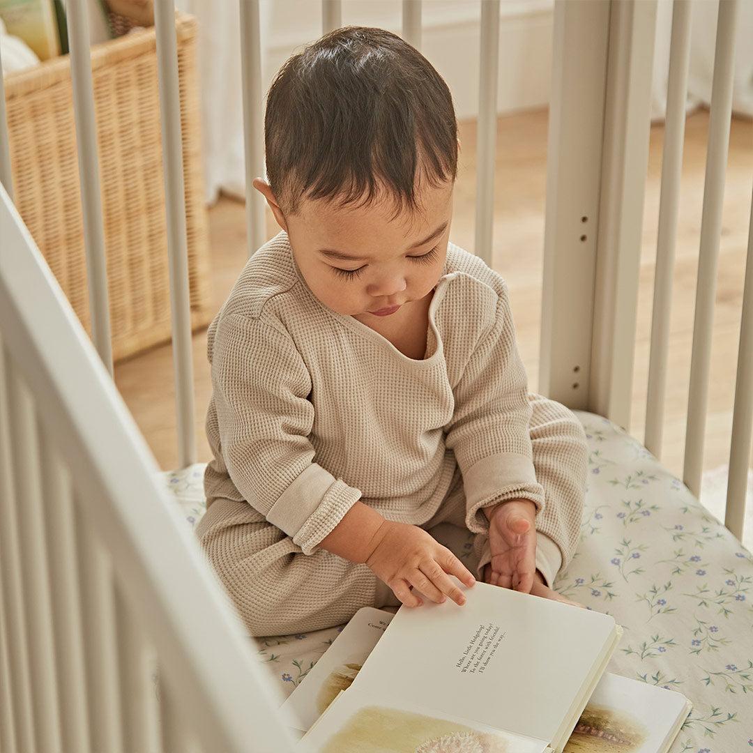 CuddleCo Clara Mini 2 Piece Nursery Furniture Set - Cashmere-Nursery Sets-Cashmere-One Size | Natural Baby Shower