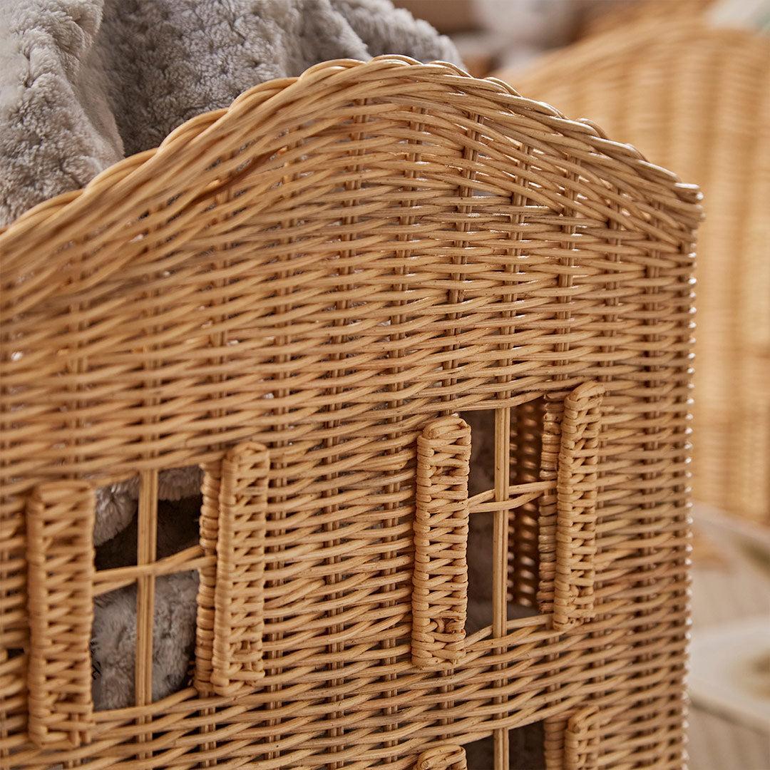 CuddleCo Country Cottage Storage Baskets - Set of 3 - Natural-Storage Baskets-Natural-One Size | Natural Baby Shower