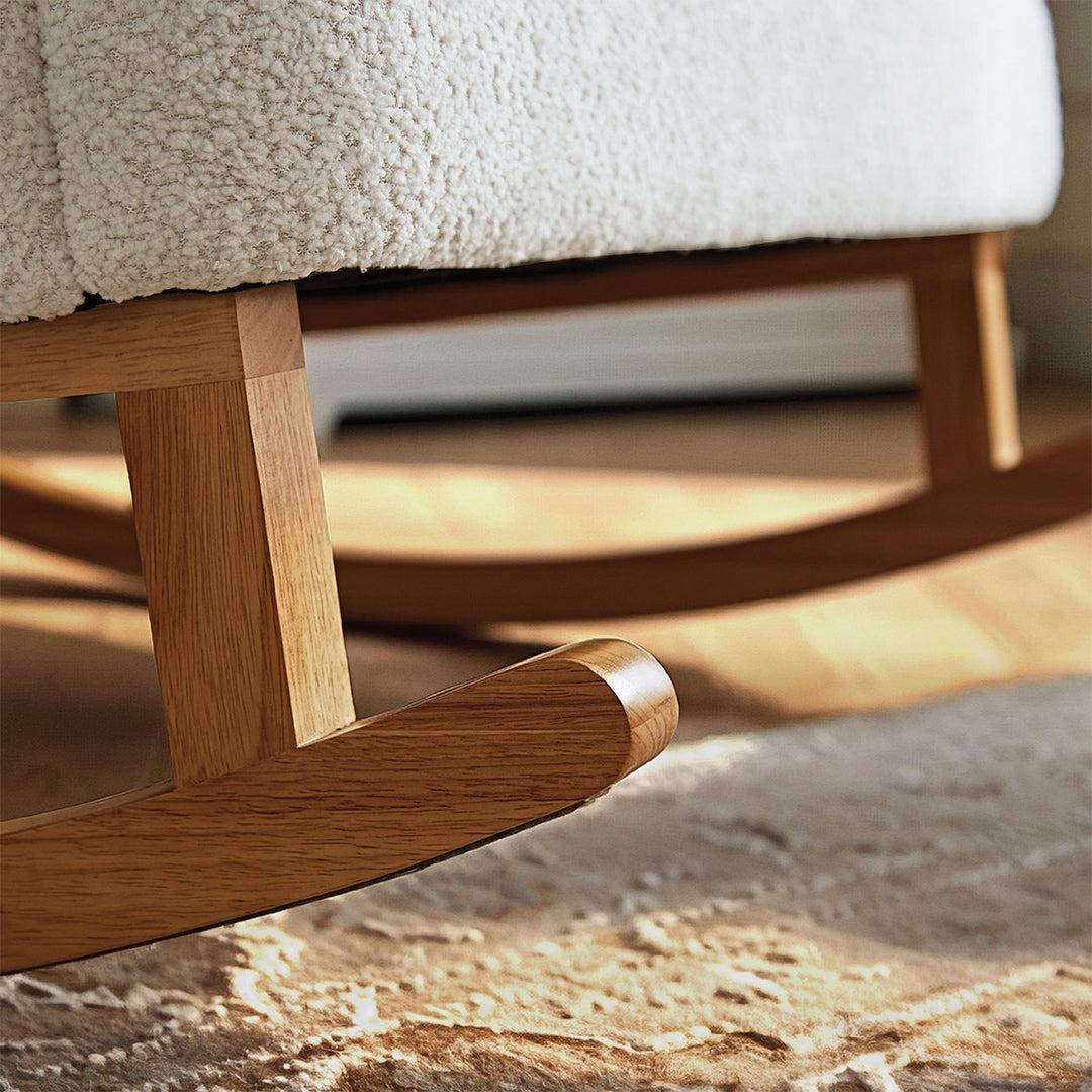 CuddleCo Etta Cuddle Chair - Boucle Off White-Feeding Chairs- | Natural Baby Shower