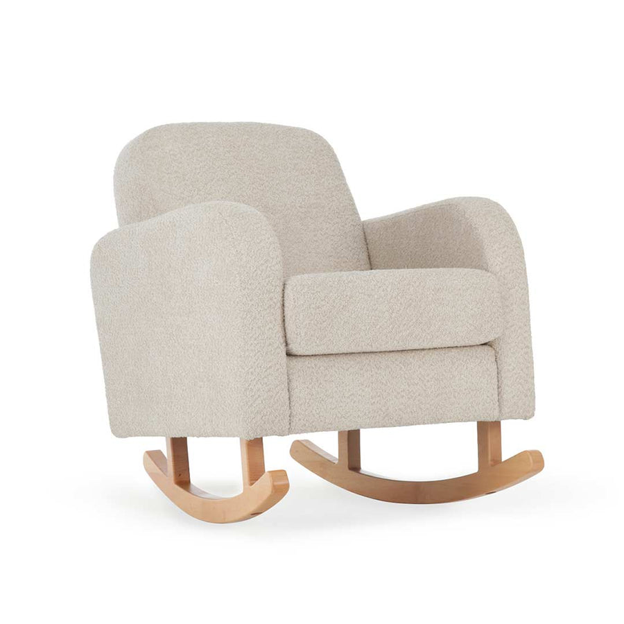 CuddleCo Etta Cuddle Chair - Boucle Mushroom-Feeding Chairs-Boucle Mushroom- | Natural Baby Shower