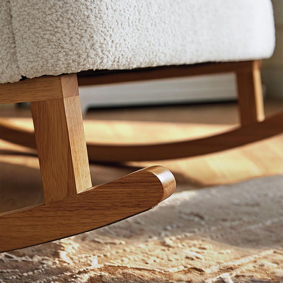 CuddleCo Etta Cuddle Chair - Boucle Mushroom-Feeding Chairs- | Natural Baby Shower
