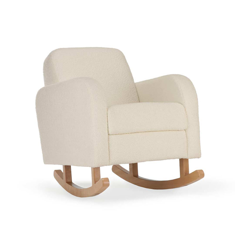 CuddleCo Etta Cuddle Chair - Boucle Off White-Feeding Chairs-Boucle Off White- | Natural Baby Shower
