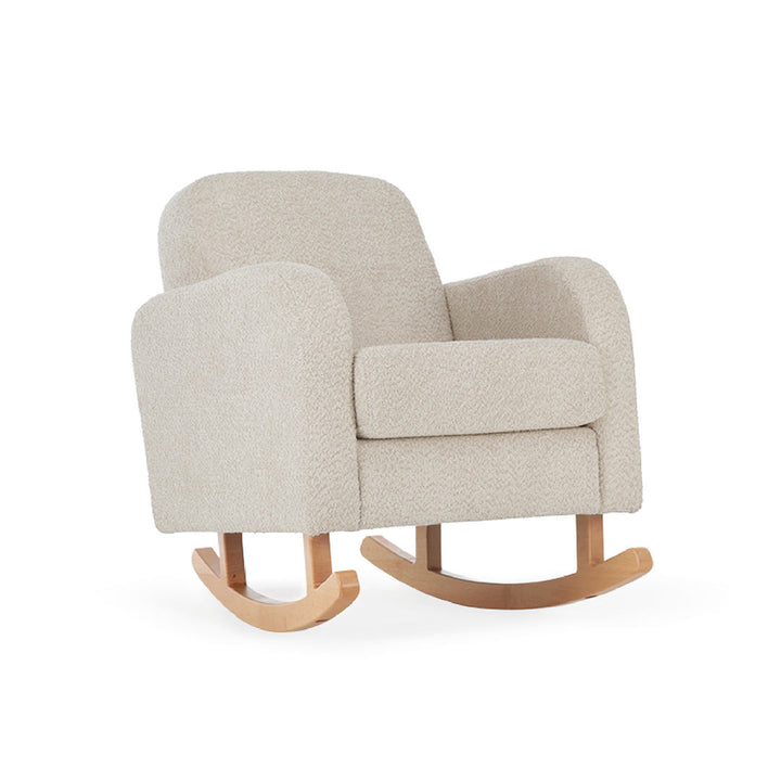 CuddleCo Etta Nursing Chair - Boucle Mushroom-Feeding Chairs-Mushroom- | Natural Baby Shower