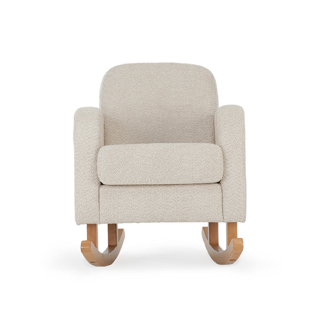 CuddleCo Etta Nursing Chair - Boucle Mushroom-Feeding Chairs-Mushroom- | Natural Baby Shower