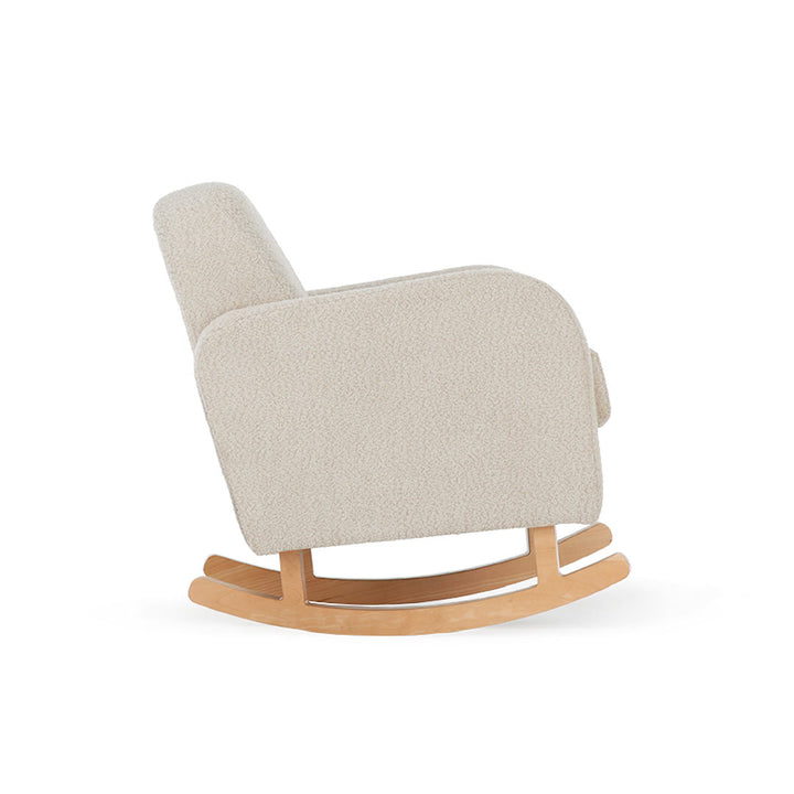 CuddleCo Etta Nursing Chair - Boucle Mushroom-Feeding Chairs-Mushroom- | Natural Baby Shower