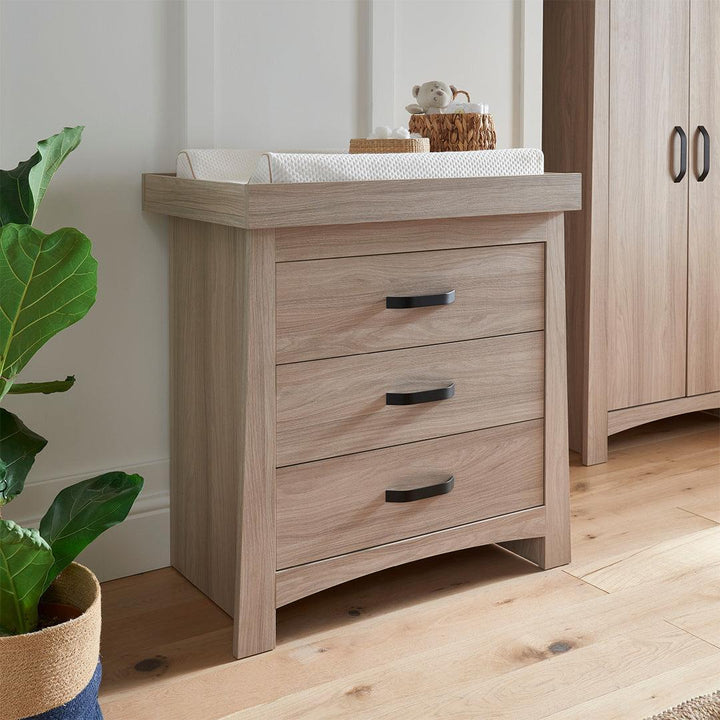 CuddleCo Isla Dresser Changer - Ash-Changing Units-Ash-One Size | Natural Baby Shower