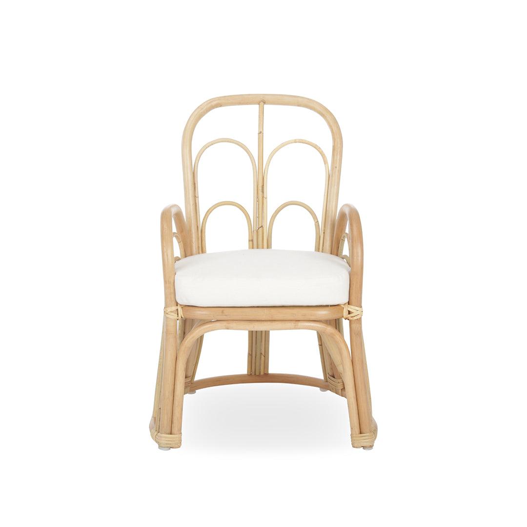 CuddleCo Aria Kids Chair - Rattan-Tables + Seating-Rattan- | Natural Baby Shower