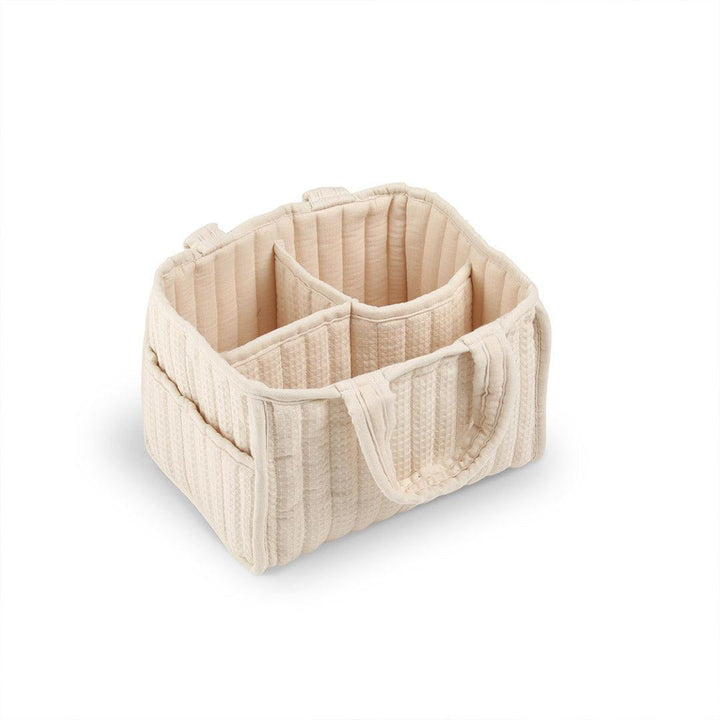 CuddleCo Nappy Caddy - Cashmere Waffle-Nappy Laundry + Storage-Cashmere Waffle- | Natural Baby Shower