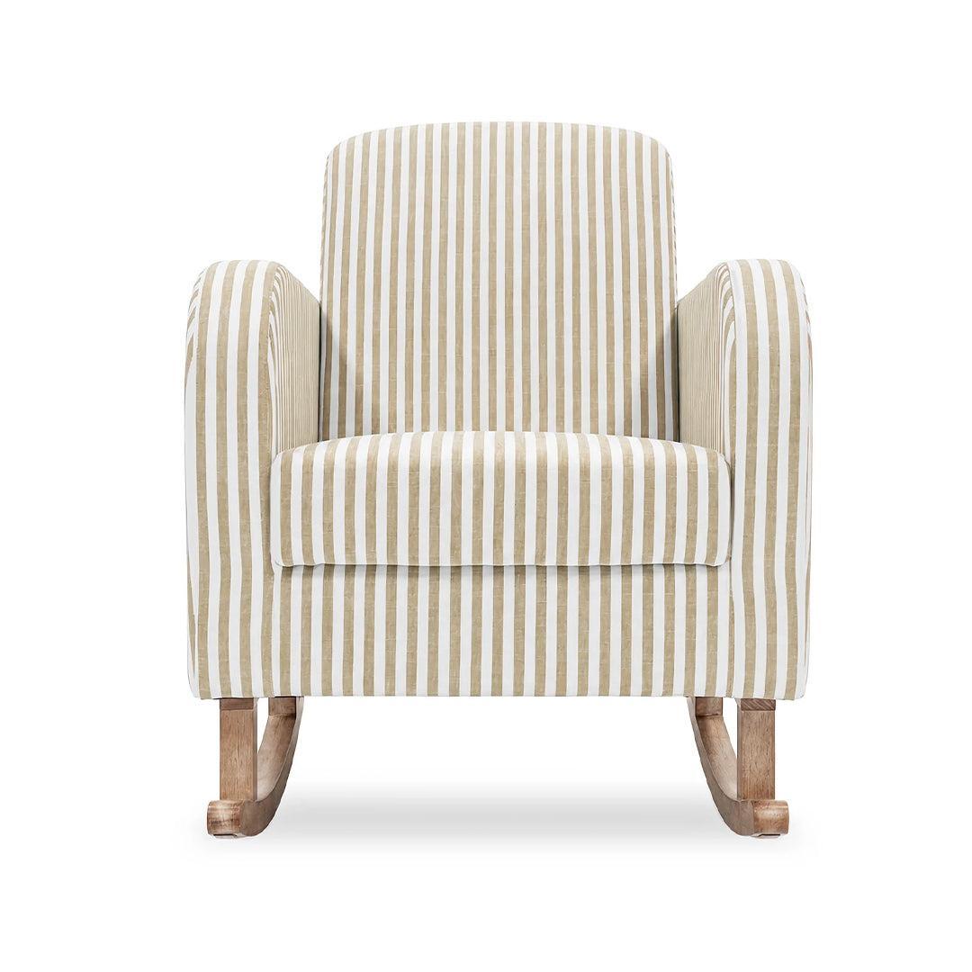 CuddleCo Etta Nursing Chair - Beach Stripe-Feeding Chairs-Beach Stripe-One Size | Natural Baby Shower