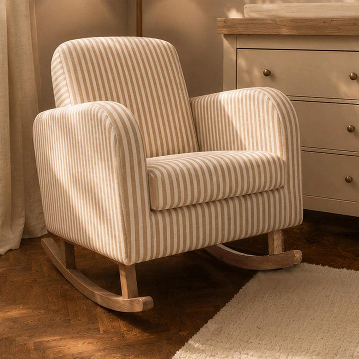 CuddleCo Etta Nursing Chair - Beach Stripe-Feeding Chairs-Beach Stripe-One Size | Natural Baby Shower