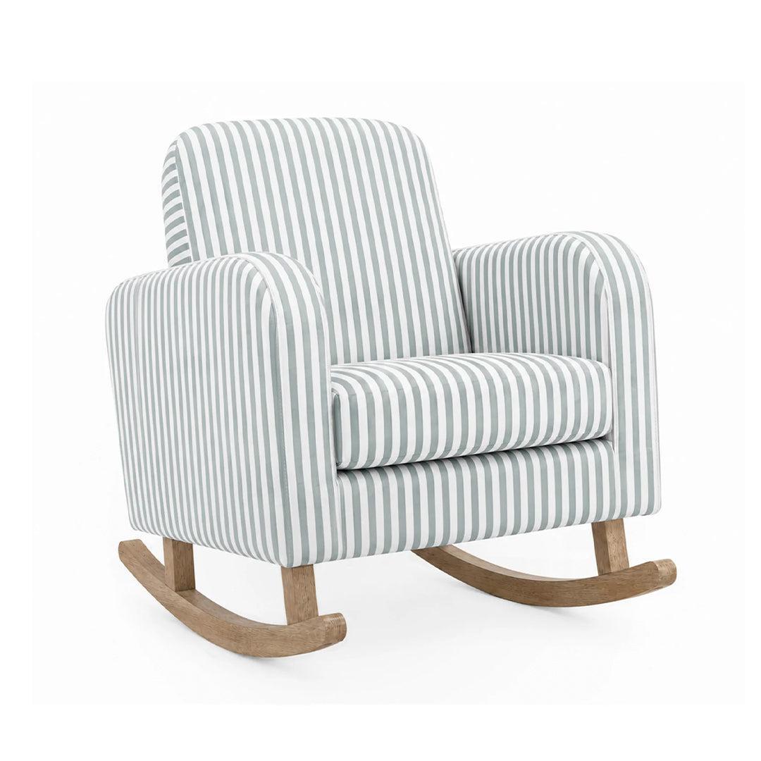 CuddleCo Etta Nursing Chair - Sea Salt Stripe-Feeding Chairs-Sea Salt Stripe-One Size | Natural Baby Shower