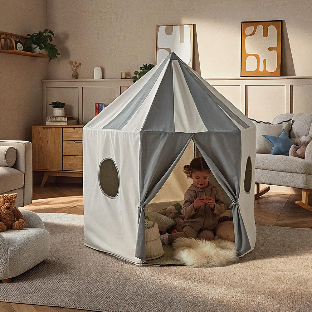 CuddleCo Pavilion Play Tent - Sea Salt-Teepees-Sea Salt- | Natural Baby Shower