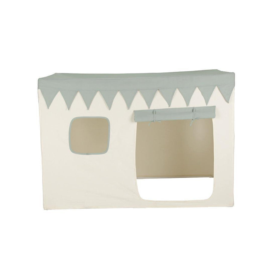 CuddleCo Play House with Bunting - Sea Salt-Climbing Frames-Sea Salt- | Natural Baby Shower