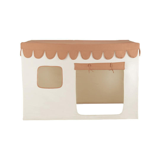 CuddleCo Play House with Scalloped Bunting - Tuscany-Climbing Frames-Tuscany- | Natural Baby Shower