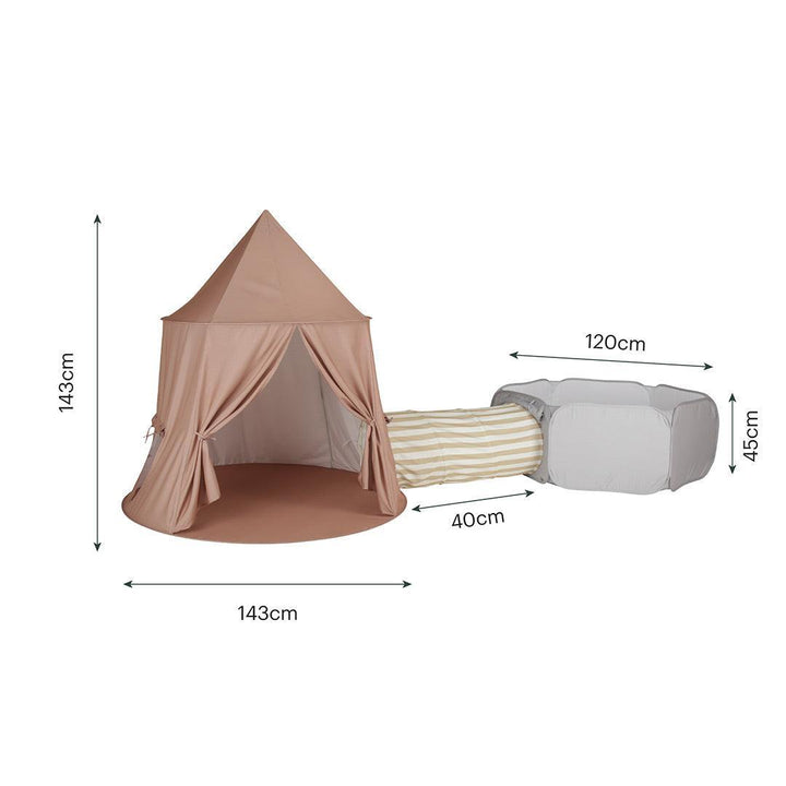 CuddleCo Pop Up Play 3 Piece Set - Multi-Climbing Frames-Multi- | Natural Baby Shower