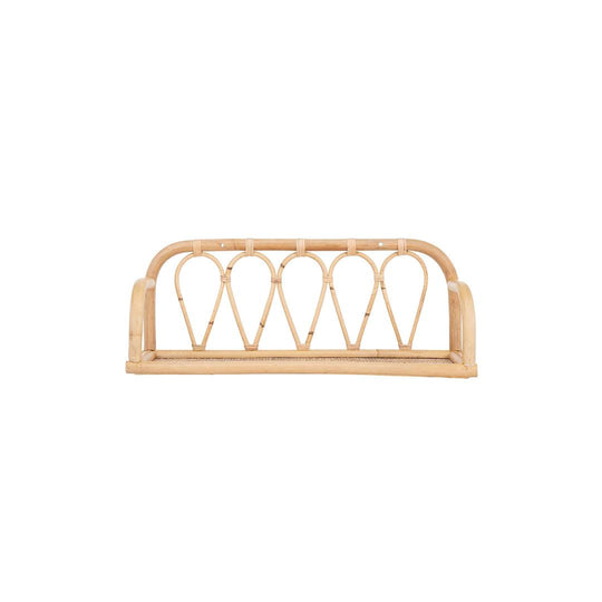 CuddleCo Aria Shelf - Rattan-Shelves-Rattan- | Natural Baby Shower