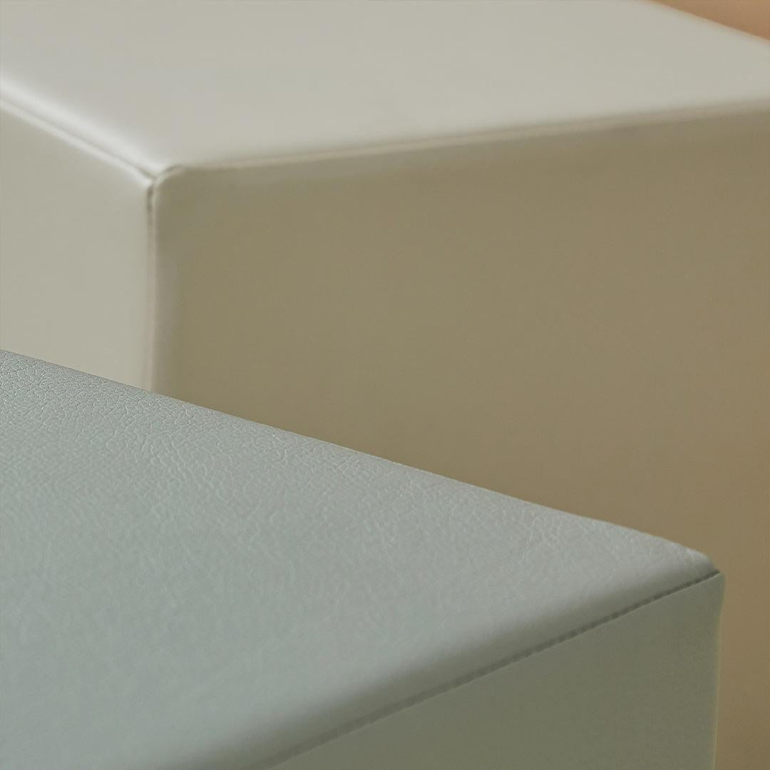 CuddleCo Soft Play Cubes 2pc - Sea Salt/Pebble-Soft Play-Salt/Pebble- | Natural Baby Shower