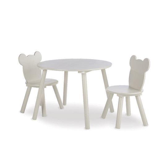 CuddleCo Play Table with 2 Chairs - Bear-Climbing Frames-Bear- | Natural Baby Shower