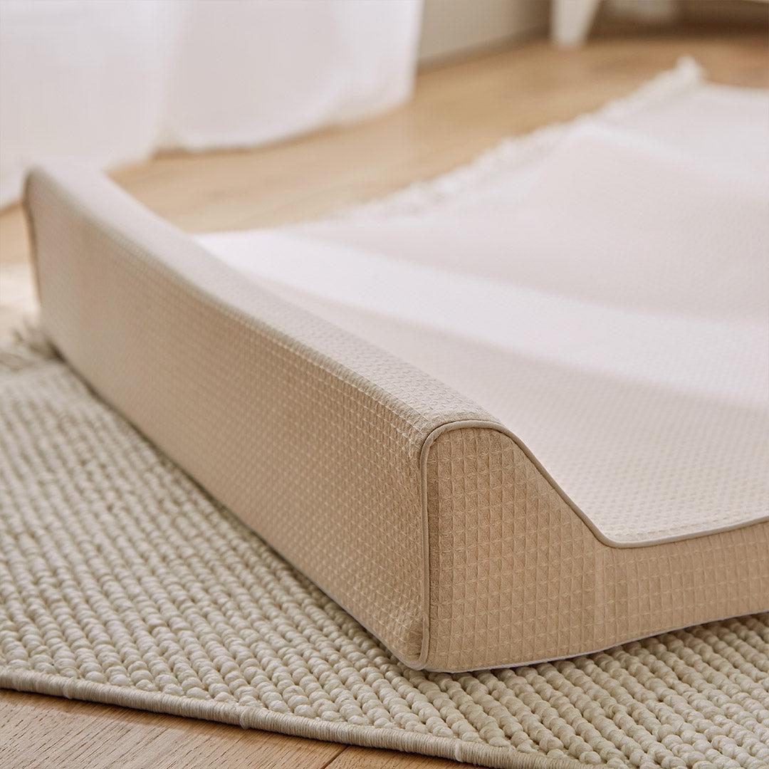 CuddleCo Wedge Changing Mat - Cashmere Waffle-Changing Mats-Cashmere Waffle- | Natural Baby Shower