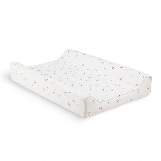 CuddleCo Wedge Changing Mat - Ditsy Cherry-Changing Mats-Ditsy Cherry- | Natural Baby Shower