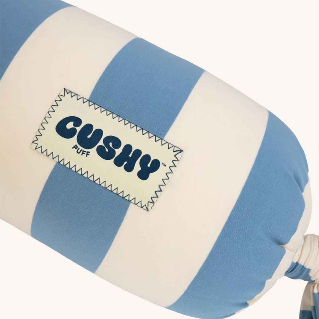 Cushy Puff Pregnancy Pillow Cover - Sky Blue-Pregnancy Pillow Covers-Sky Blue Cover- | Natural Baby Shower