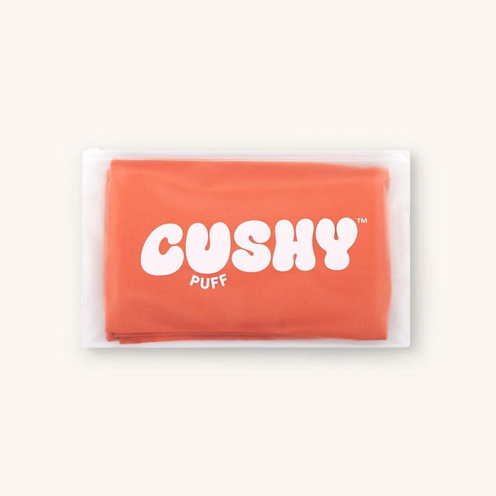 Cushy Puff Pregnancy Pillow Cover - Terracotta Red-Pregnancy Pillow Covers-Terracotta Red- | Natural Baby Shower