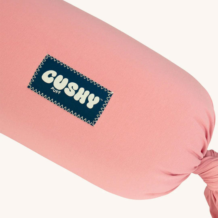 Cushy Puff Pregnancy Pillow - Tickle Me Pink-Pregnancy Pillows-Tickle Me Pink- | Natural Baby Shower