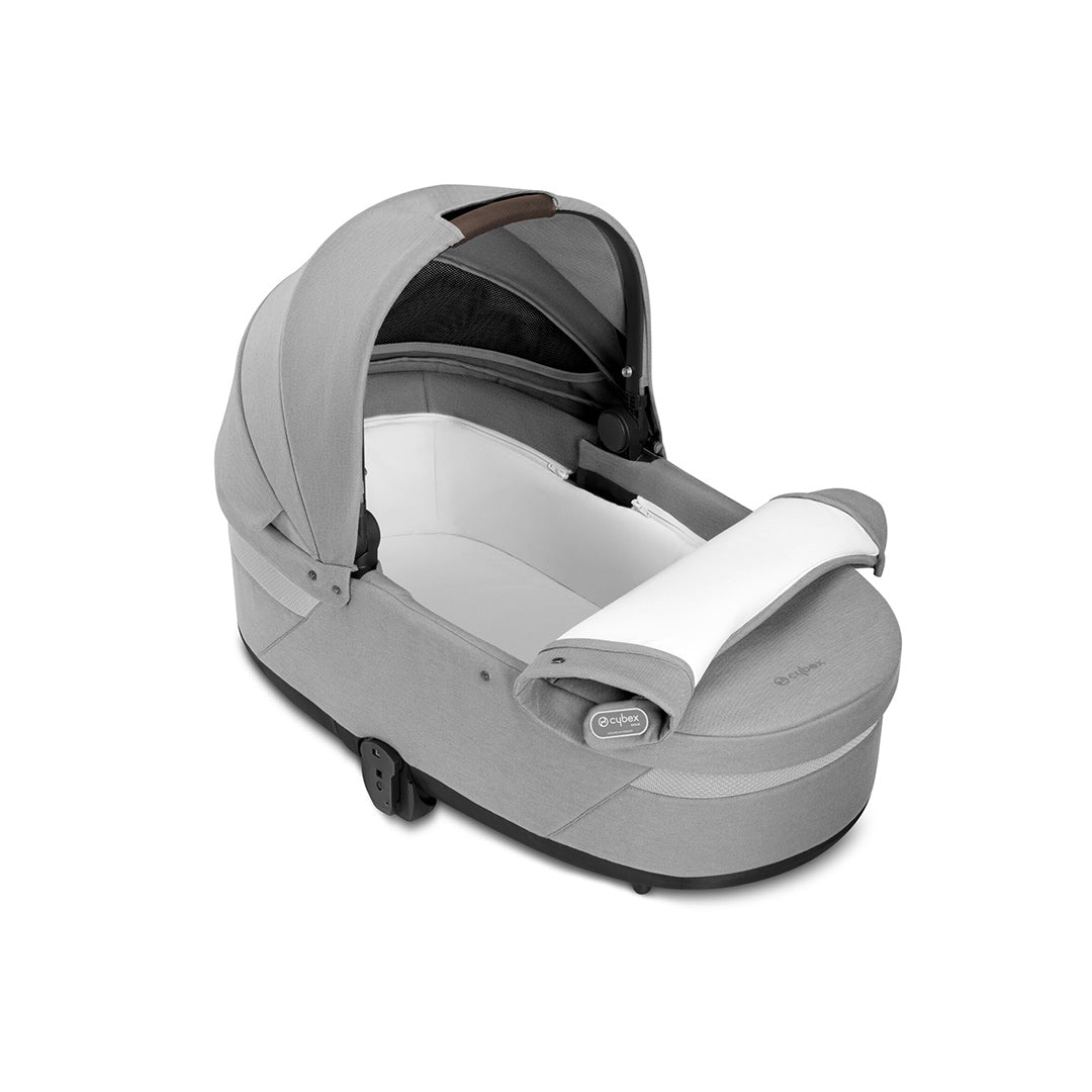 CYBEX Balios S Lux + Cloud G Luxury Bundle - Lava Grey-Travel Systems-Lava Grey-No Footmuff | Natural Baby Shower