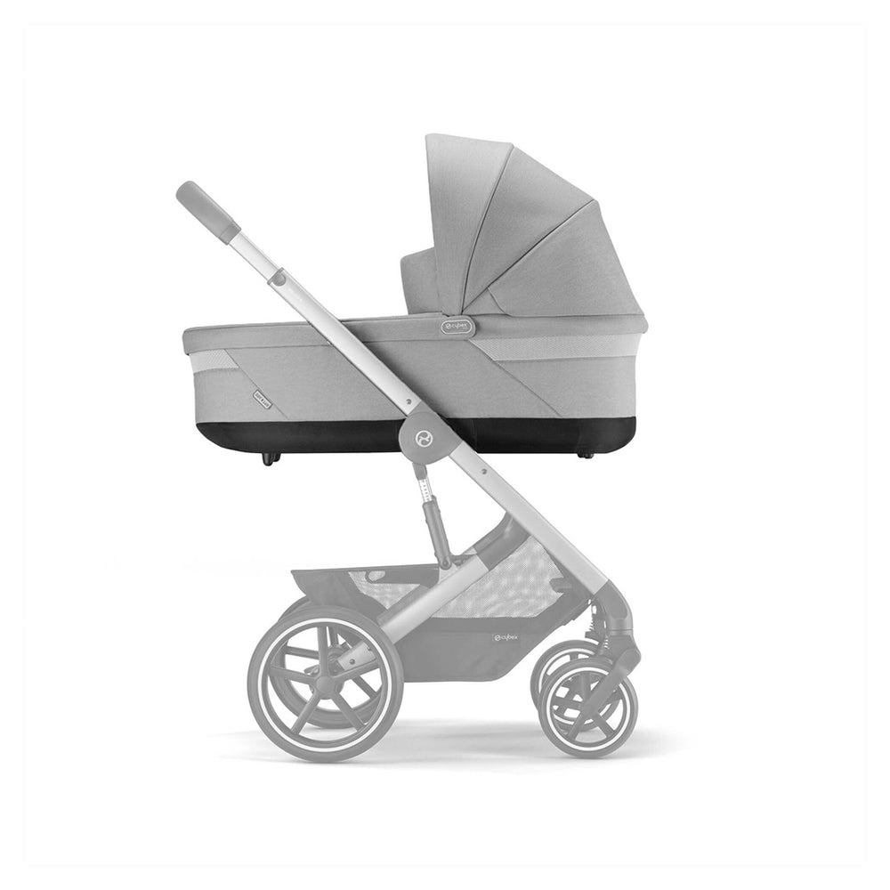 CYBEX Balios S Lux + Cloud T Luxury Bundle - Lava Grey-Travel Systems-No Base-SNOGGA Footmuff | Natural Baby Shower