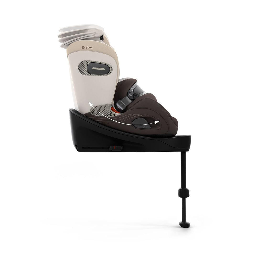 CYBEX Anoris S Style Car Seat with Airbag - Amber Brown-Car Seats- | Natural Baby Shower