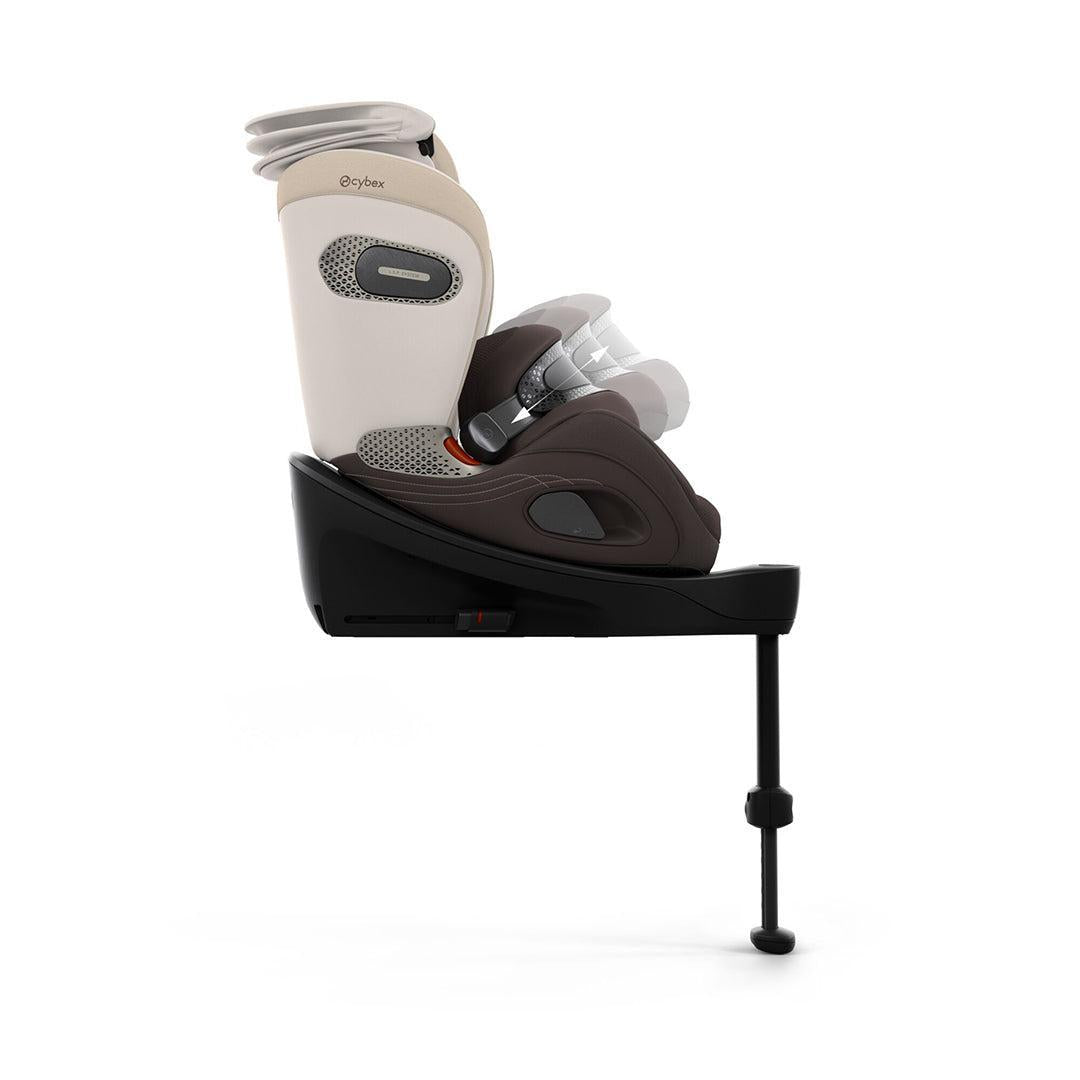 CYBEX Anoris S Style Car Seat with Airbag - Amber Brown-Car Seats- | Natural Baby Shower