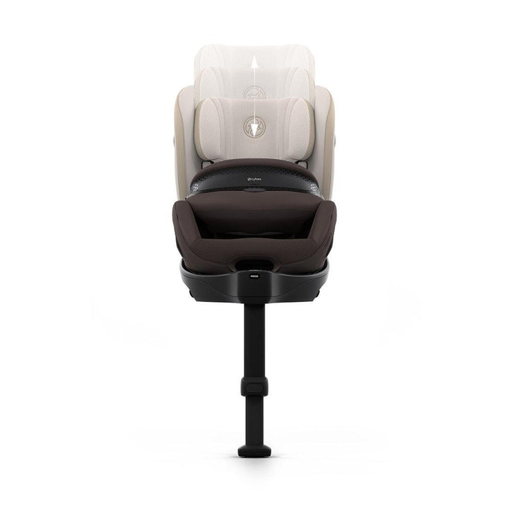 CYBEX Anoris S Style Car Seat with Airbag - Amber Brown-Car Seats- | Natural Baby Shower